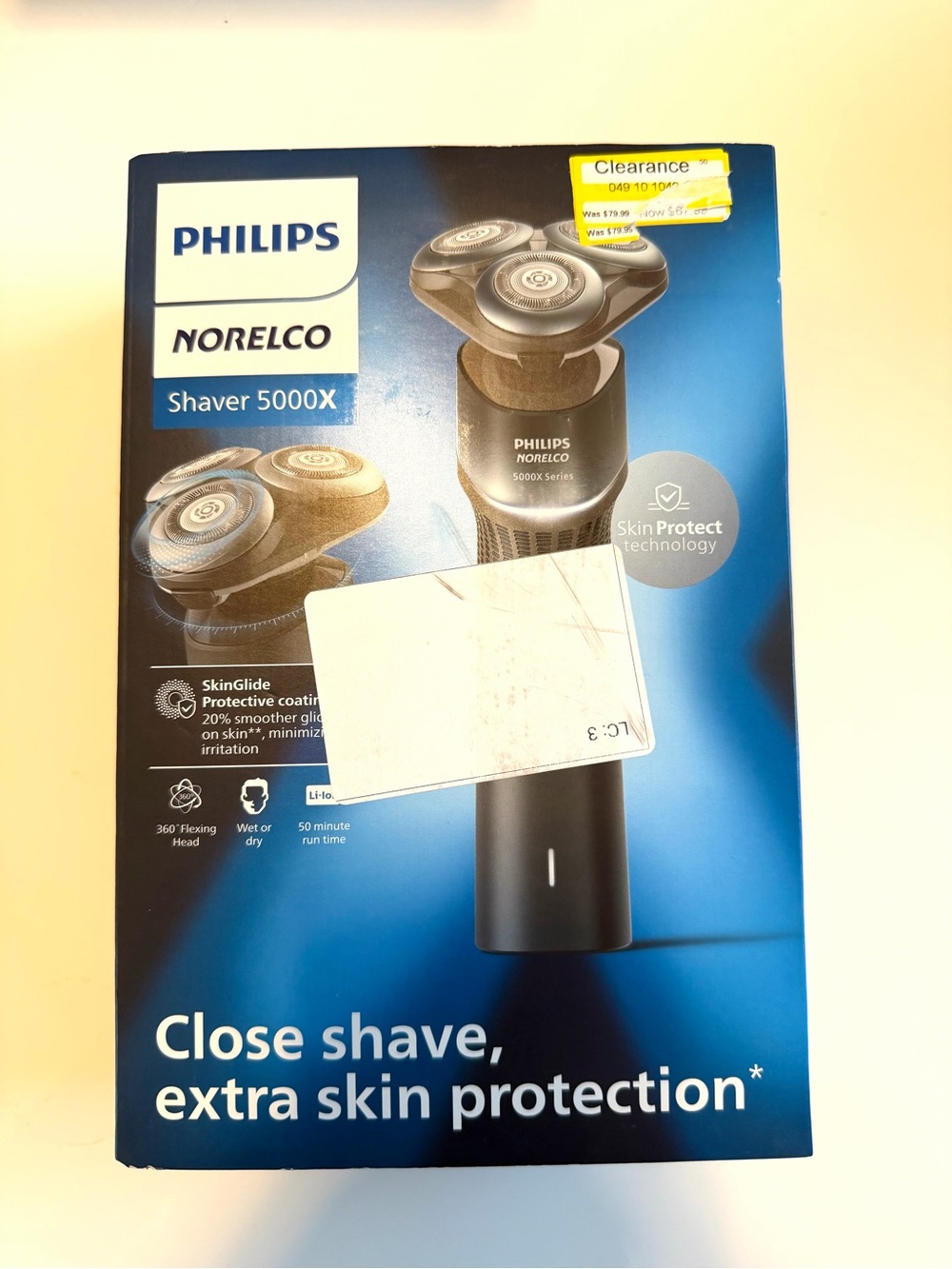 Philips Norelco Series 5000 Wet & Dry Men's Rechargeable Electric Shaver - X5004